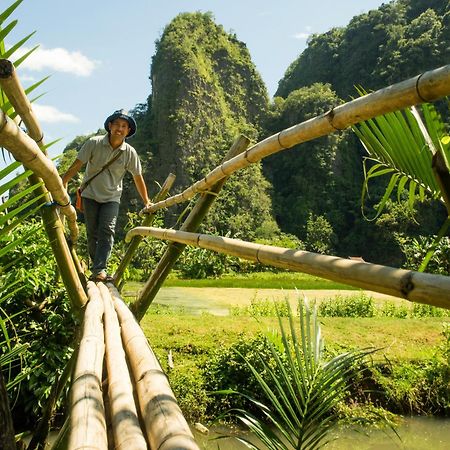 Gasthaus Kampoeng Karst Rammang Rammang Kasijala Exterior foto